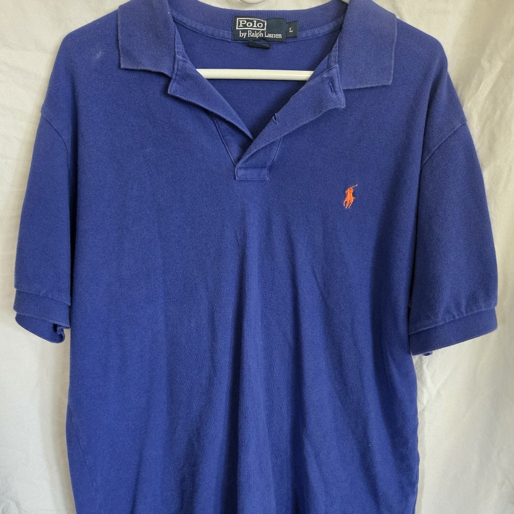 Polo by Ralph Lauren Men's Blue Shirt